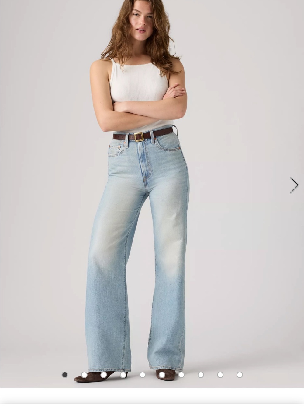NWT- Levi’s- Ribcage- Wide Leg Jeans- 27 waist by 30 length